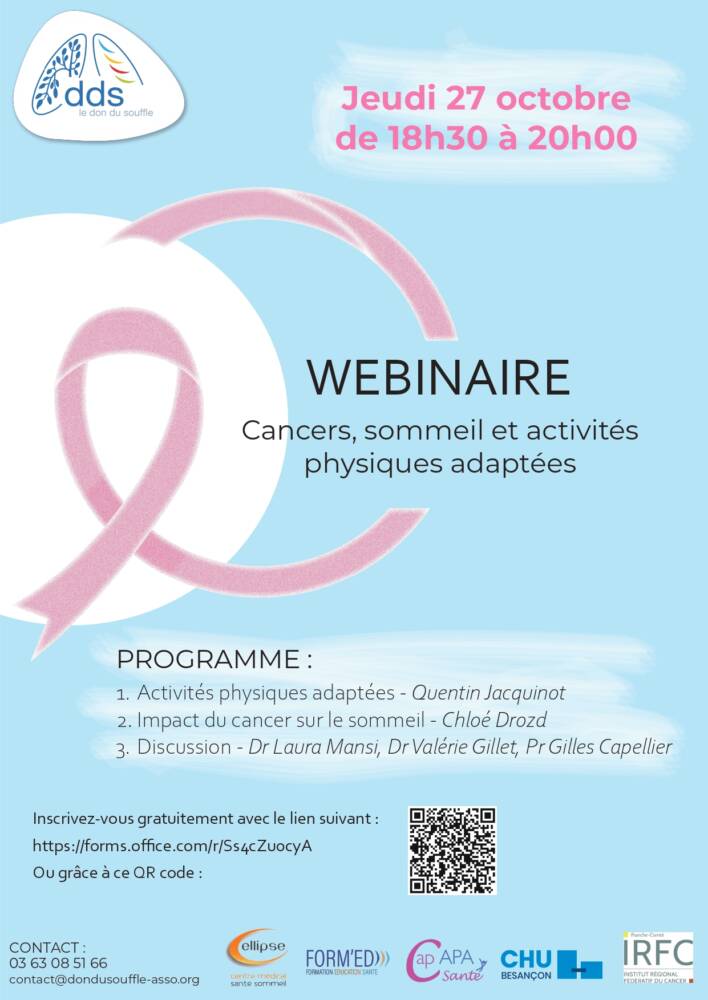 webinaire cancer sommeil Apa