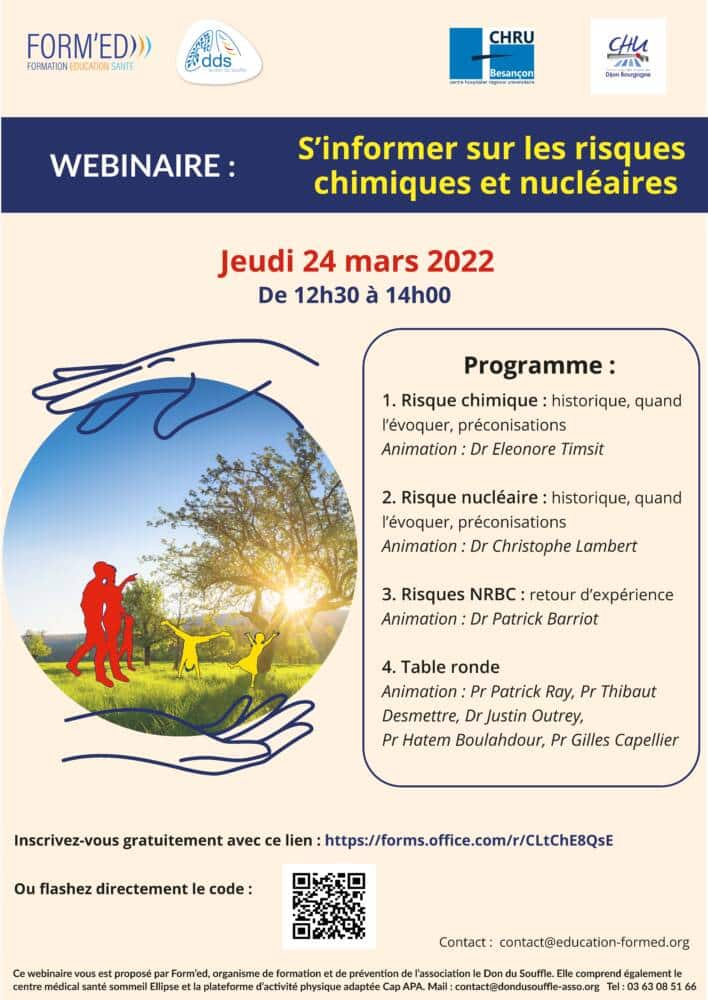 S'informer sur les risques chimiques et nucléaires affiche