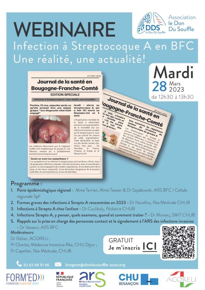 Webinaire streptocoque