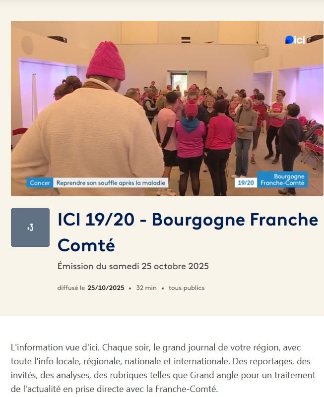 octobre rose - ici besancon